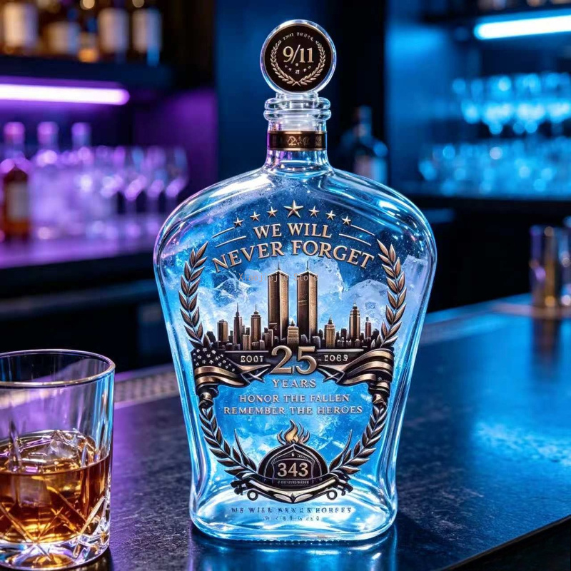 앤티크 스타일의 양각 장식 유리 디캔터, 수제 크리스탈 - Vintage Collectible Liquor Bottles 리뷰 및 가격
