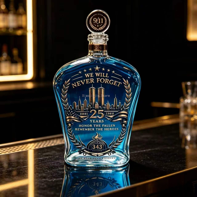 앤티크 스타일의 양각 장식 유리 디캔터, 수제 크리스탈 - Vintage Collectible Liquor Bottles 리뷰 및 가격
