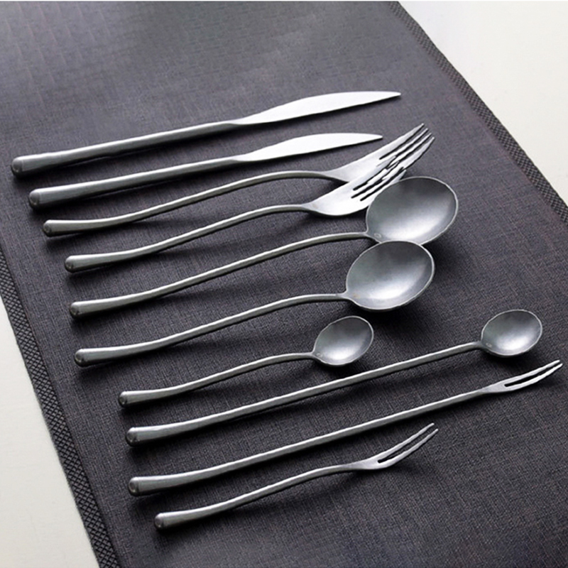 레트로 304 스테인레스 스틸 칼 세트 웨스턴 디너 나 - Vintage Collectible Spoons 리뷰 및 가격