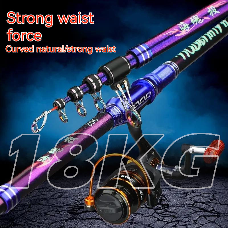 초경질 낚싯대 및 릴 던지기 낚싯대, 탄소 바다 장대, - Developing Tank Reel 리뷰 및 가격