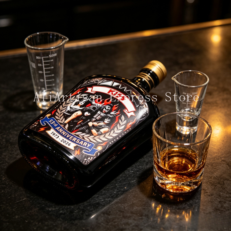 록 음악에서 영감을 받은 위스키 디캔터, 빈티지 스타일 - Vintage Collectible Liquor Bottles 리뷰 및 가격