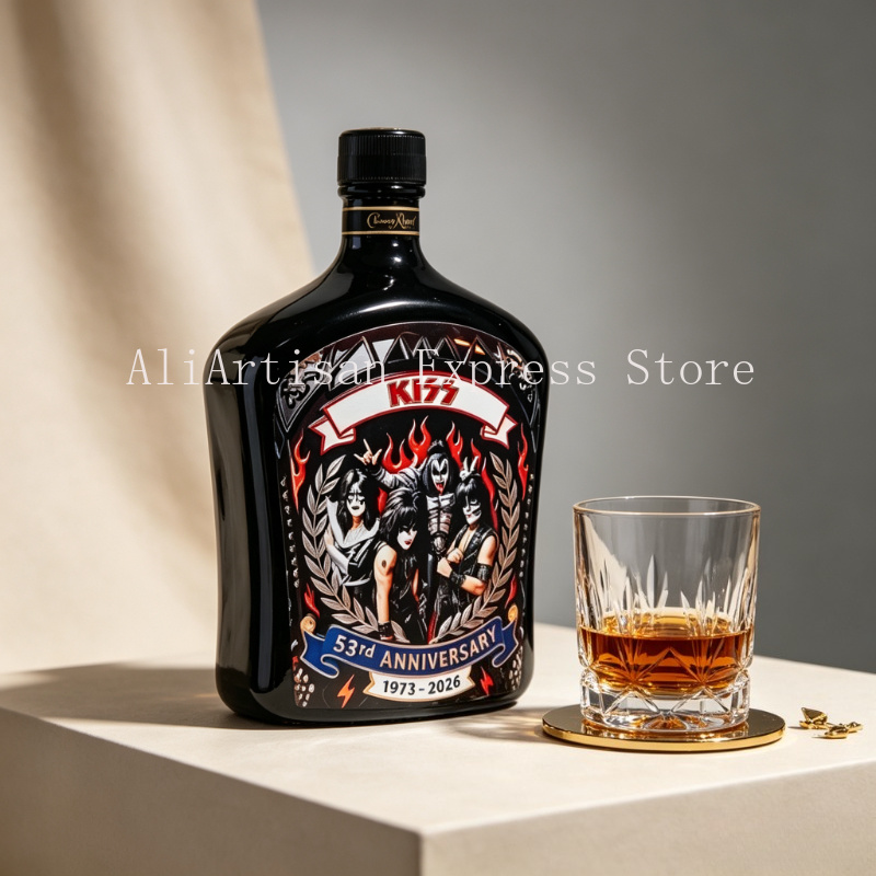 록 음악에서 영감을 받은 위스키 디캔터, 빈티지 스타일 - Vintage Collectible Liquor Bottles 리뷰 및 가격