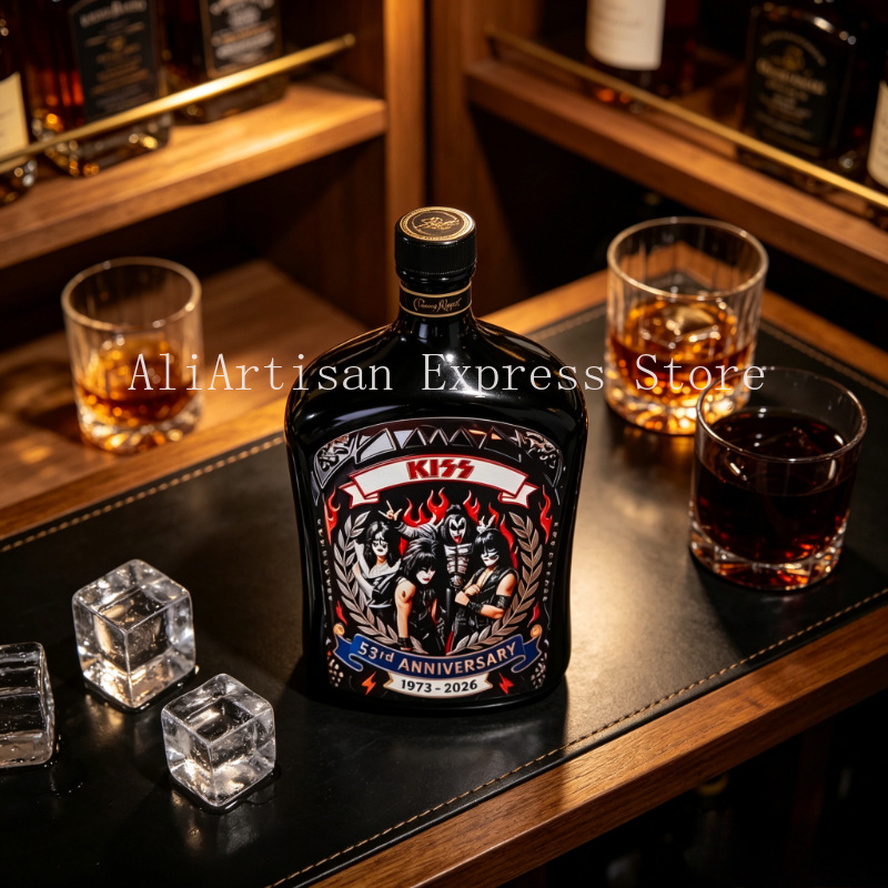 록 음악에서 영감을 받은 위스키 디캔터, 빈티지 스타일 - Vintage Collectible Liquor Bottles 리뷰 및 가격