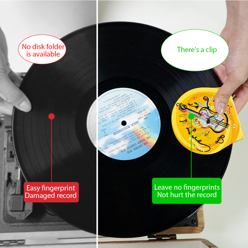 레코드 클리너 핸들 미트 비닐 레코드 클립 디스크 보호 - Vinyl Record Cleaner 리뷰 및 가격