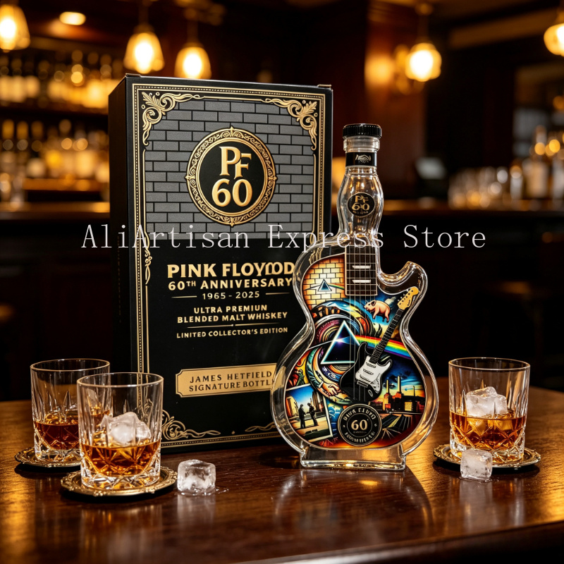 빈티지 록 스타일 기타-도끼 모양 350ml 빈 스피릿 - Vintage Collectible Liquor Bottles 리뷰 및 가격