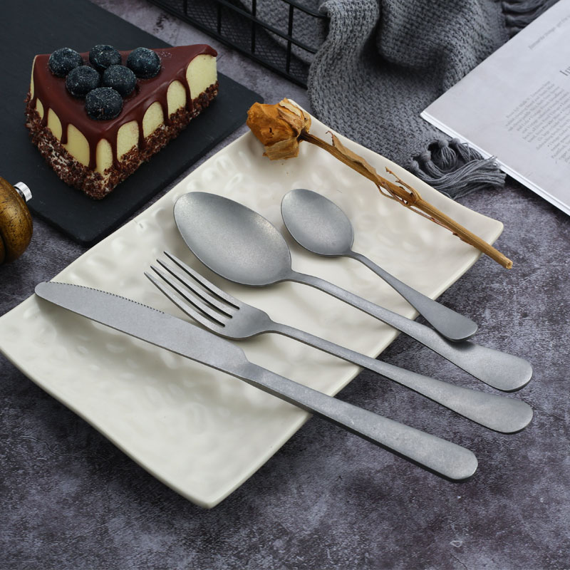 304 스테인레스 스틸 레트로 칼 붙이 세트은 제품 식 - Vintage Collectible Spoons 리뷰 및 가격