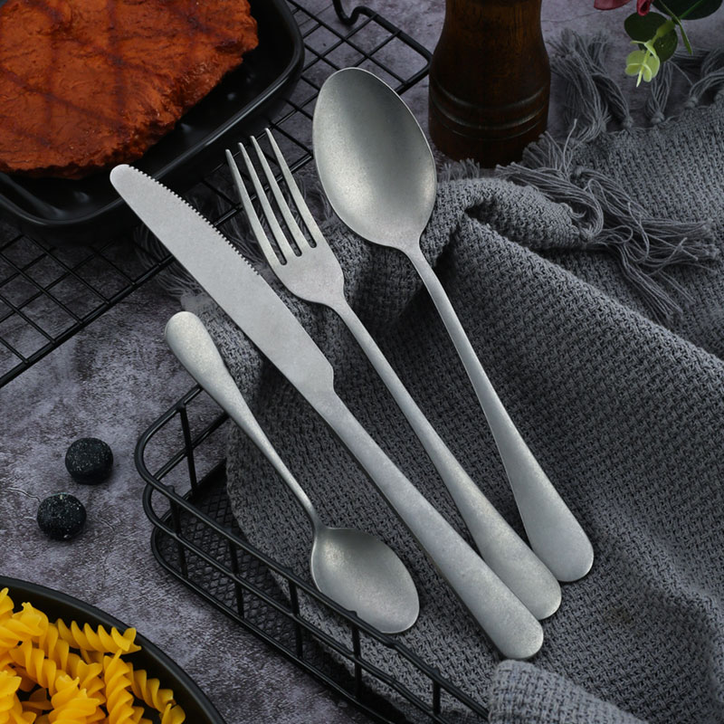 304 스테인레스 스틸 레트로 칼 붙이 세트은 제품 식 - Vintage Collectible Spoons 리뷰 및 가격