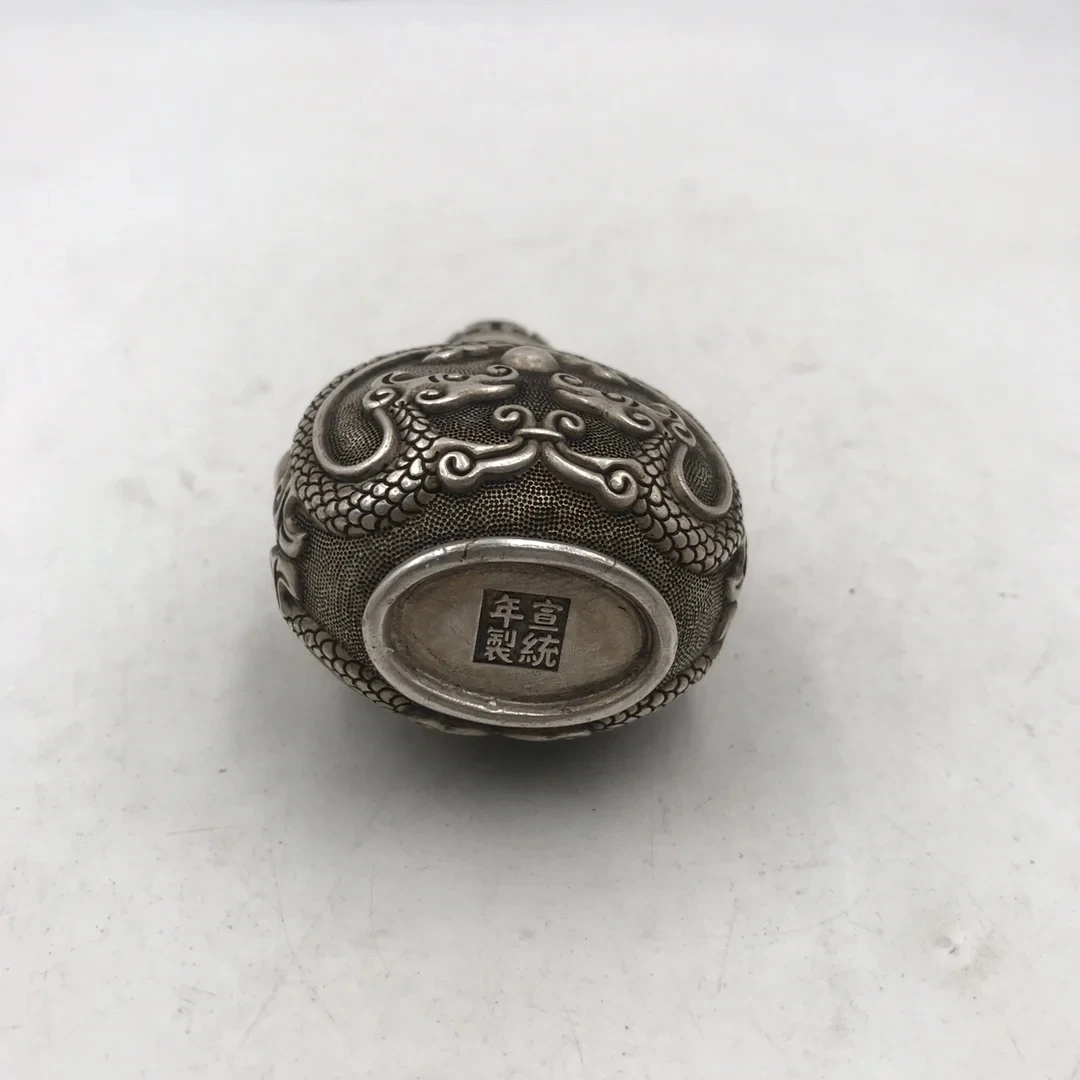 중국산 백동 재질의 양면 조각 담배통 세트, 고급 양각 - Vintage Collectible Bottles 리뷰 및 가격