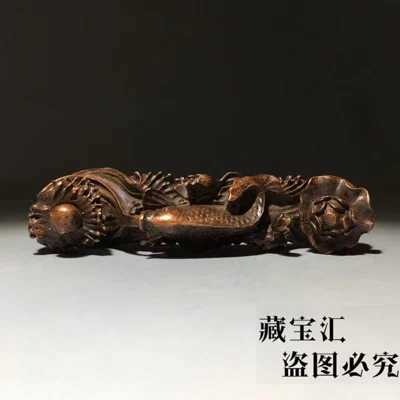 빈티지 올드 컬렉션 청동 연꽃 잉어 루이 창의적인 서예 - Vintage Collectible Pens 리뷰 및 가격