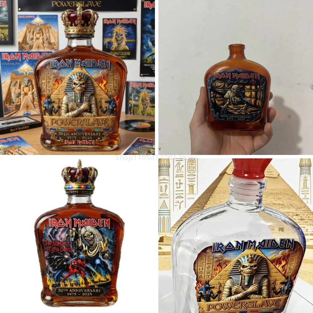 빈티지 록 머미 조각상 술병, 버번 컬렉션을 위한 독창 - Vintage Collectible Liquor Bottles 리뷰 및 가격